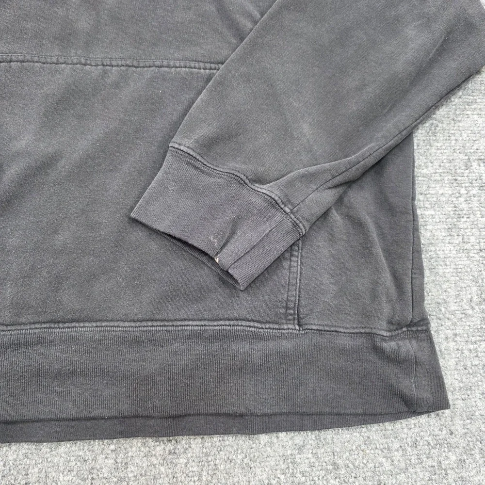 Vintage The North‎ Face Mens Hoodie XL Gray Pullover Logo Pocket Sweatshirt